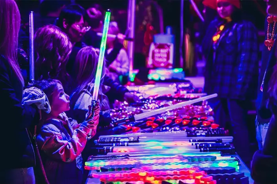 A festive atmosphere for all ages
